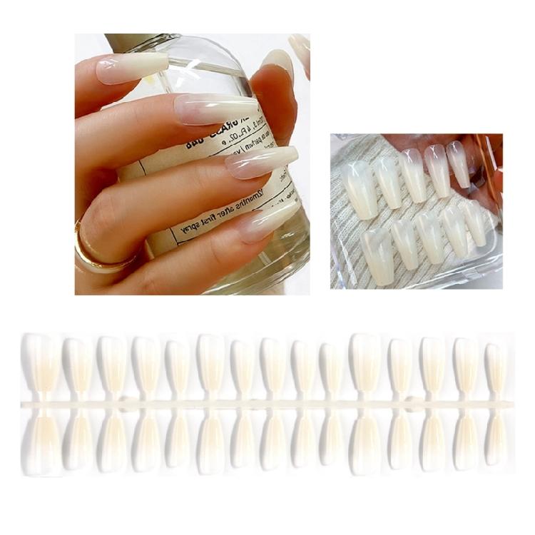 30x Накладные ногти Акриловые Полное покрытие Градиентные Накладные ногти для женщин