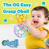 Bright Starts Oball Rattle Stroller Teething Toy for Babies 0 Months and Baby 12030 - Toy, Up, Softball, Pink,