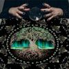 Tarot Obrus Drzewo Życia Astrologia Ołtarze Tkanina Wróżby Karty Obrus Gobeliny Dekoracje Czarostwo Dostawy