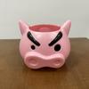 Pen Holder Angry Pig Shape Desk Organizer Large Capacity Plastic Desktop Stationery Storage Box Desk Accessory