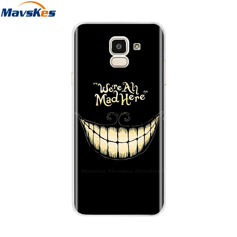 For Samsung Galaxy J6 2018 Case Soft TPU Silicone Back Cover sFor Coque Fundas Samsung J6 2018 J6 Plus 2018 Soft Phone Cases