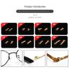 Glasses Repair Screw Mirror Leg Screw Nose Pad Trimmed Frameless Accessories Repair Tool Repair Screwdriver Set