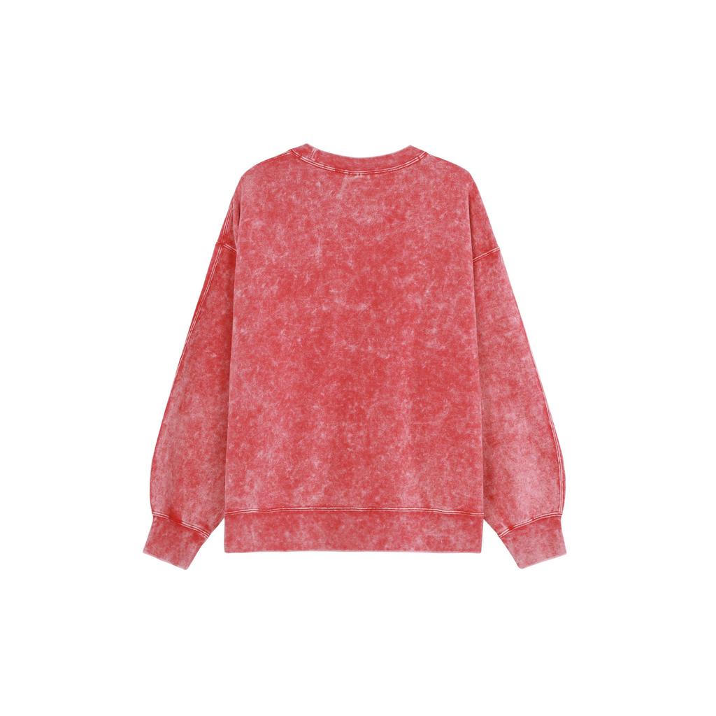 Jordan Flight Classic Jumpman Logo Crew Neck Sweatshirt Women Tops Red DQ4602-605