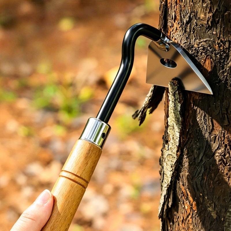 1Pcs Weeding Tool Manganese Steel Tree Bark Scraping Small Hoe Sharp Multifunctional Household Express Small Hoe