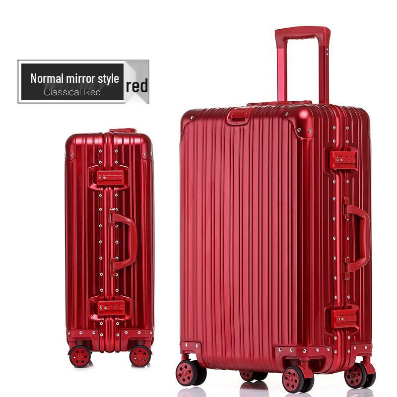 JOURHEY SHI Aluminum Magnesium Alloy Hardshell Luggage