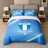 3Pcs Bedding SetMalmö FF Soft Bed Sheet and Two Pillowcases Home Bedroom Decor