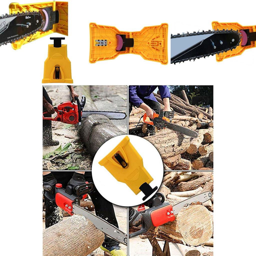 Sharpener Chainsaw Teeth Power Sharp Barmount Saw Chain Sharpening System Tools