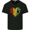 26 Love Guinea Flag Guinean Day Football Mens V-Neck Cotton T-Shirt Unisex T-Shirt