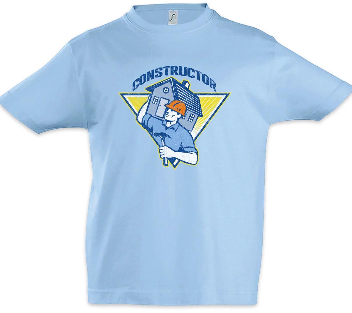 Constructor III Kids Boys kids boys T-Shirt Construction Worker Mason Craftsman 150