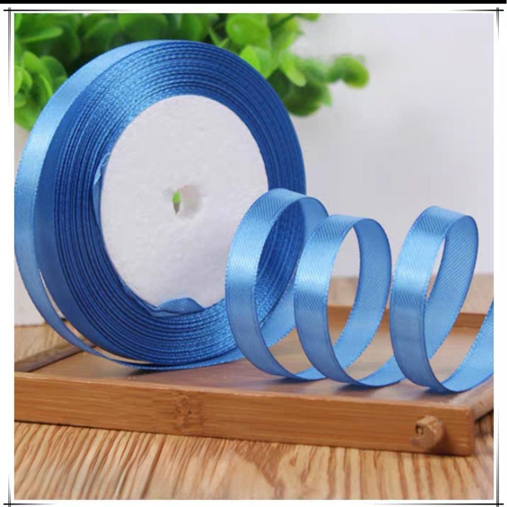 Wholesale 22 Meter/roll Stain Ribbon 1CM Polyester Ribbon for Gift Packing Wedding Party Decoration DIY Handmade Craft Supplies