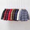 Autumn and Winter New Down Jackets Women's Light, Sweet and Loose Hooded White Duck Down Warm Bread Jacket Short