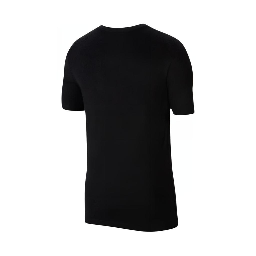 Nike Logo Print Crew Neck Casual Short Sleeve T-Shirt Men Tops Black CW6952-010