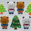 Cute Bubu Dudu Desktop Ornaments Yier Panda Bear Anime Figures Car Accessories Home Decoration Home Decor Cartoon Figurines