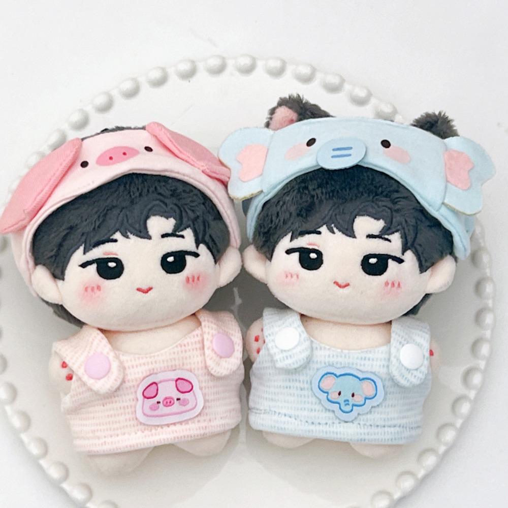 Strap Dress Doll Clothes Outfit Lion Doll Dress Up Set 10cm Cotton Doll Clothes  Doll Accessories