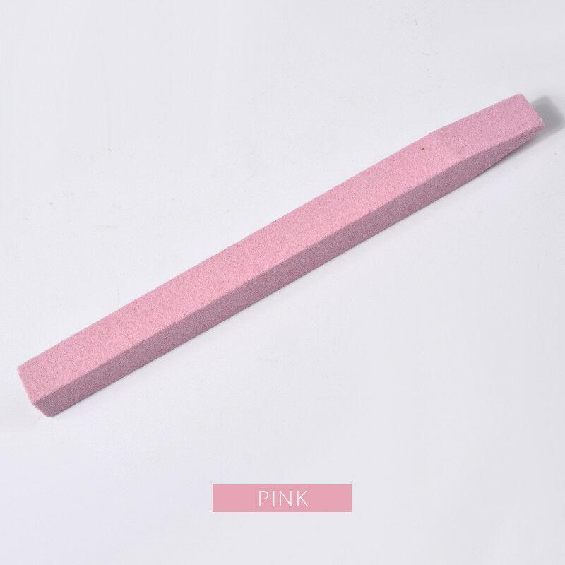 

5PCS Nail Art Grinding Stone Bar File Exfoliate Quartz Scrub Carving Rod Кутикула Remove Stick Pusher Dead Skin Manicure Care Tool рожевий