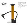 Portable Inflator Mini High Pressure Bike Pump, Air Pump with Foldable Bicycle Tire Pedal, Aluminum Alloy for Road Mountain Motorbike Handheld
