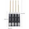 POHZE Titanium Nitride Hex Wrench Driver, Precision Screwdriver Set for Drones, 4-Piece Set (1.5mm, 2.0mm, 2.5mm, 3.0mm)