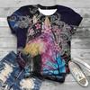New Women T-Shirts Horse 3D Print Women's Round Neck Short Sleeve T Shirt Animal Graphic Tees Harajuku Y2K Tops Female Clothing