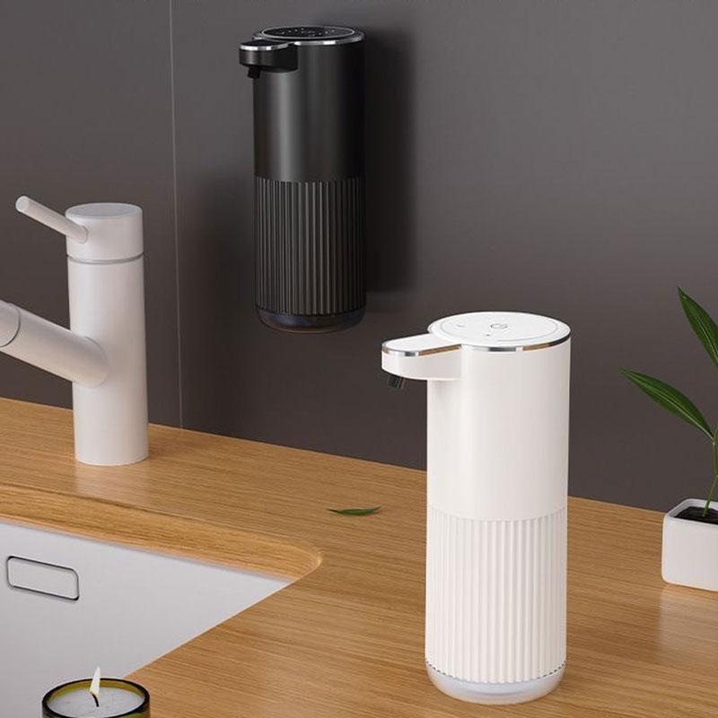 360ml Multifunctional Automatic Soap Dispenser Touchless Foam/Gel Dispenser 4 Level Wall Mount Hands Free Auto Soap Dispenser