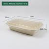 Eco-Friendly Sugarcane Pulp Takeaway Food Containers