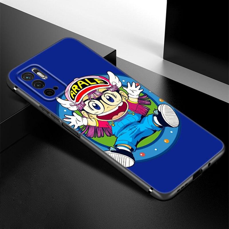 

Аниме чехол для телефона Dr Slump Arale для Xiaomi Redmi Note 7 8 8T 9 9S 10 10S 10T 11 11S 4G 11E 11T Pro 5G Мягкий ТПУ Черная крышка RedmiNote11ProGlobal