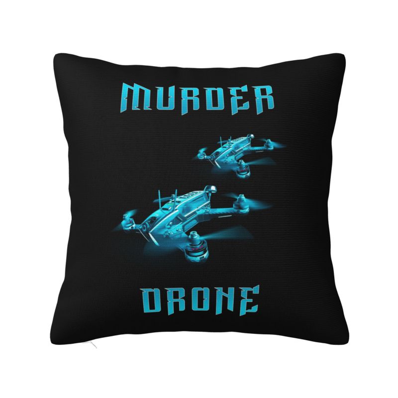Custom Murder Drones Anime Luxury Pillow Cover Bedroom Decoration Games Movies Cushions for Sofa