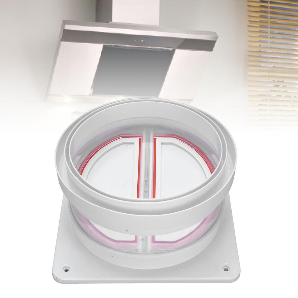 Dunstabzugshaube Rückschlagventil Einweg Geruchsdicht Kunststoff Küche Badezimmer Abzugskanal Rückschlagventil Rückstauklappe