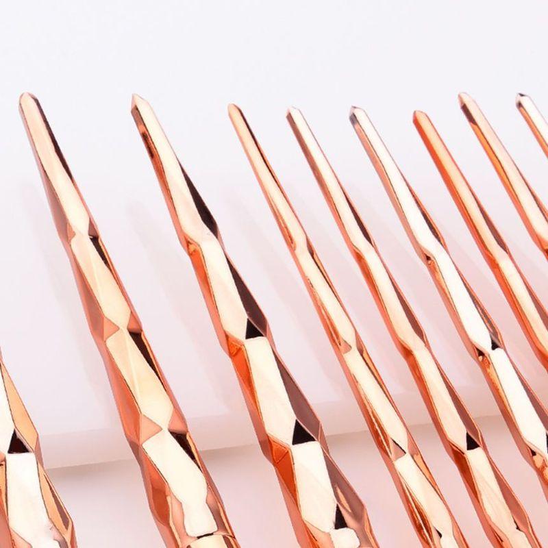 Pinselstrich der Schönheit - Set mit 10: Make-up Pinsel