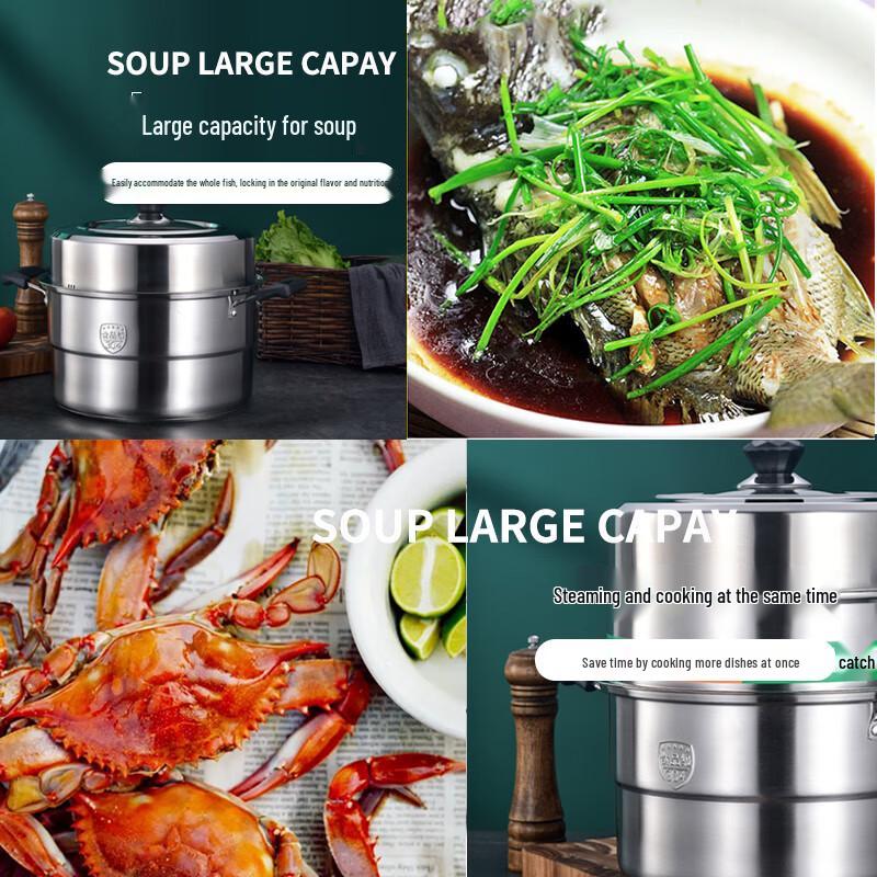 Balde Nachgeschmack Luxus 3-Lagen Dampfgarer