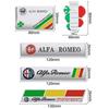 Green Four-leaf Clover Logo Decal for Alfa Romeo 147 156 166 159 Mito Giulietta Giulia Spider Car Side Fender Body Badge Sticker