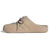 Adidas Adilette Clog Fashion Comfortable Composite Sole Silent Non-Slip Closed-Toe Slippers Unisex Footwear Brown IH4070