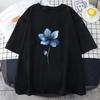 Daily Casual Summer Women Cotton T Shirts Top Style Tees Fashion Print Streetwear Quality Multi Pattern Couple Fashion T-shirt