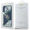 Etui Guess Grained Roses Big 4G Logo Do  Iphone 16 Niebieski