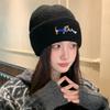 Versatile Commuting Warm Ear Protection Hooded Outdoor Cycling Large Head Circumference Cold Proof Knitted Hat