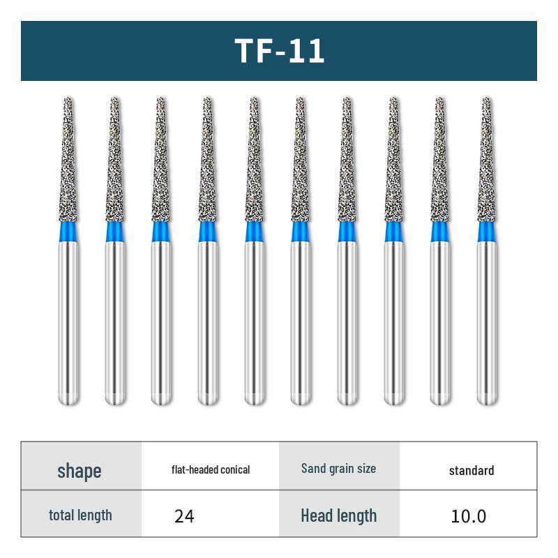 High-Speed Diamond Dental Burs for Polishing, Grinding, and Oral Care
