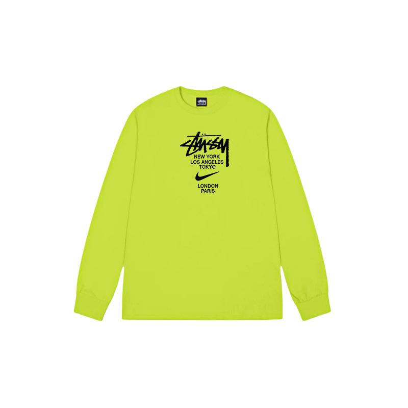 STU SS25 dice printing long-sleeved t-shirt for men and women of the same style, spot classic