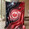 Eintracht Frankfurt Fußball Druck Flanelldecke, Weiche Warme Leichte Überwurfdecke für Sofa Bett Camping