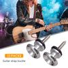 Guitar Strap Lock Metal Guitar Pegs for Guitar Bass Acoustic Guitar Ukulele Electric Guitar Strap Locks Strap Button Lock Pins