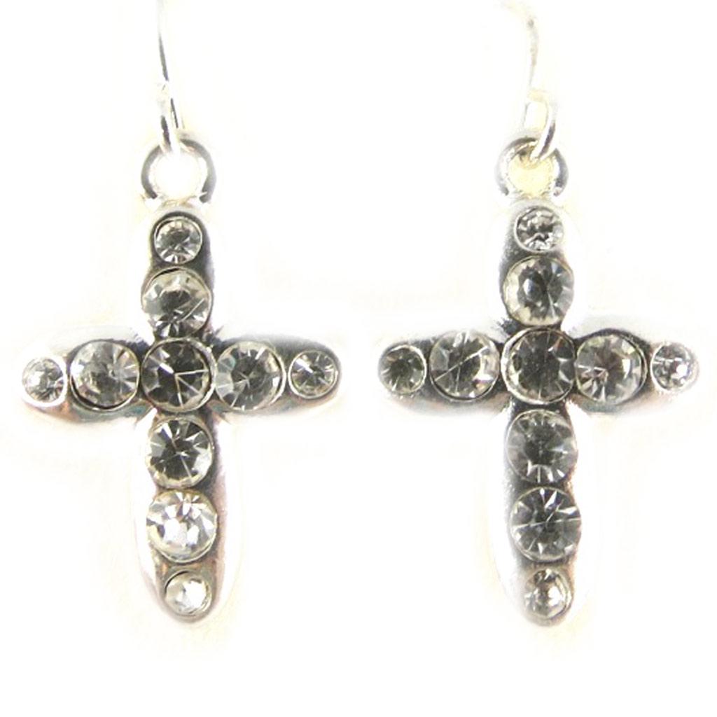 Les Trésors De Lily [F8014] - Silver 'Cunegonde' Designer Earrings - 17x13 Mm