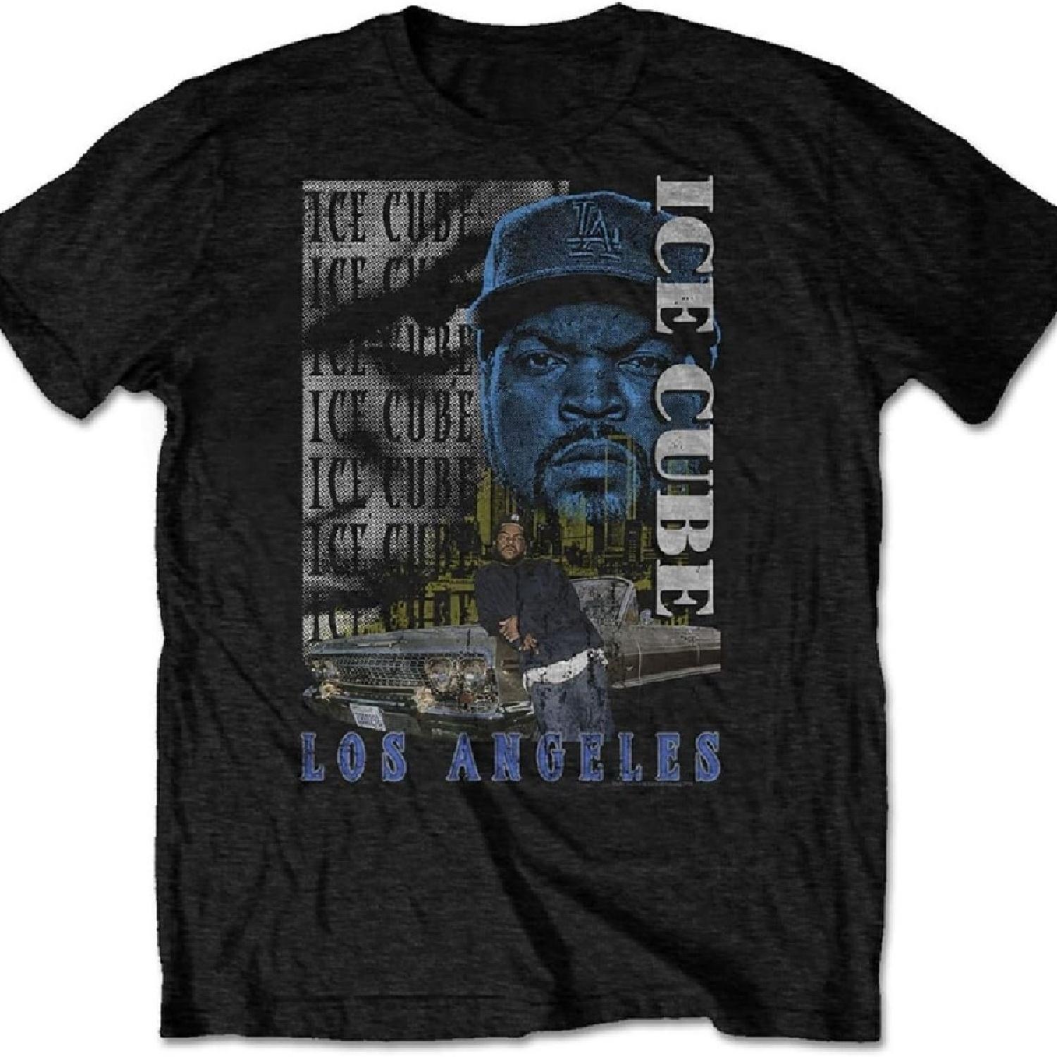 

Ice Cube Men s Los Angeles T-Shirt Large Black XXXXXL чорний