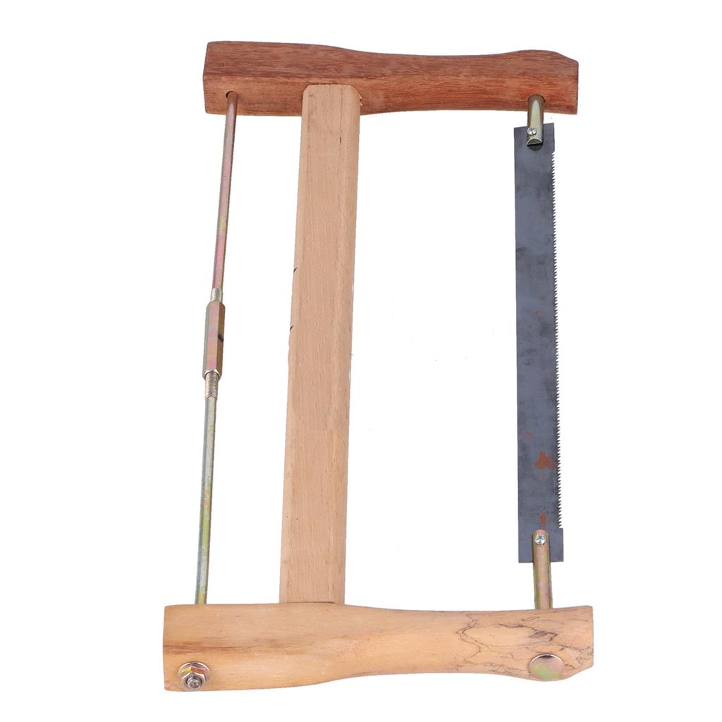 Rahmensägeblatt Ersatz Zimmermann Hand Bügelsäge Holzschneidwerkzeug Holzbearbeitung BeschlägeS(400mm)