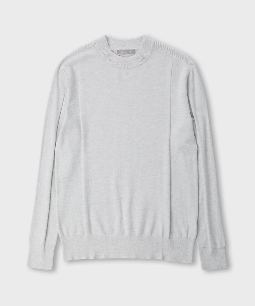 PANICALE Slim Fit Cutout Crew Neck Knit 2 Colors