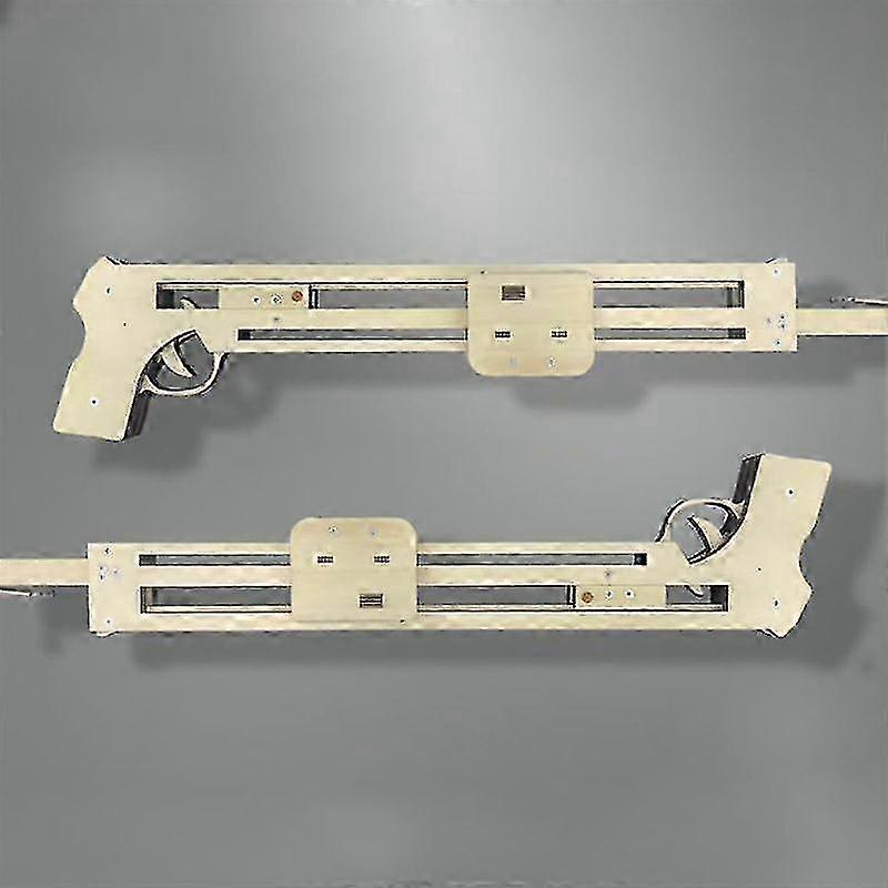 Handmade Wooden Shooting Puppets Balloon Game - Headshot WoodBots, 2025 New Whack A Balloon Strategy Board Game for Party Fun & Battle