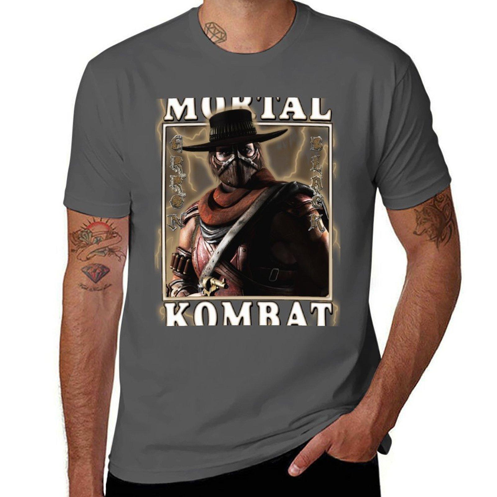 

Mortal Kombat – Erron Black T-Shirt funny t shirts man men t shirt cotton 100% T-Shirt 4XL