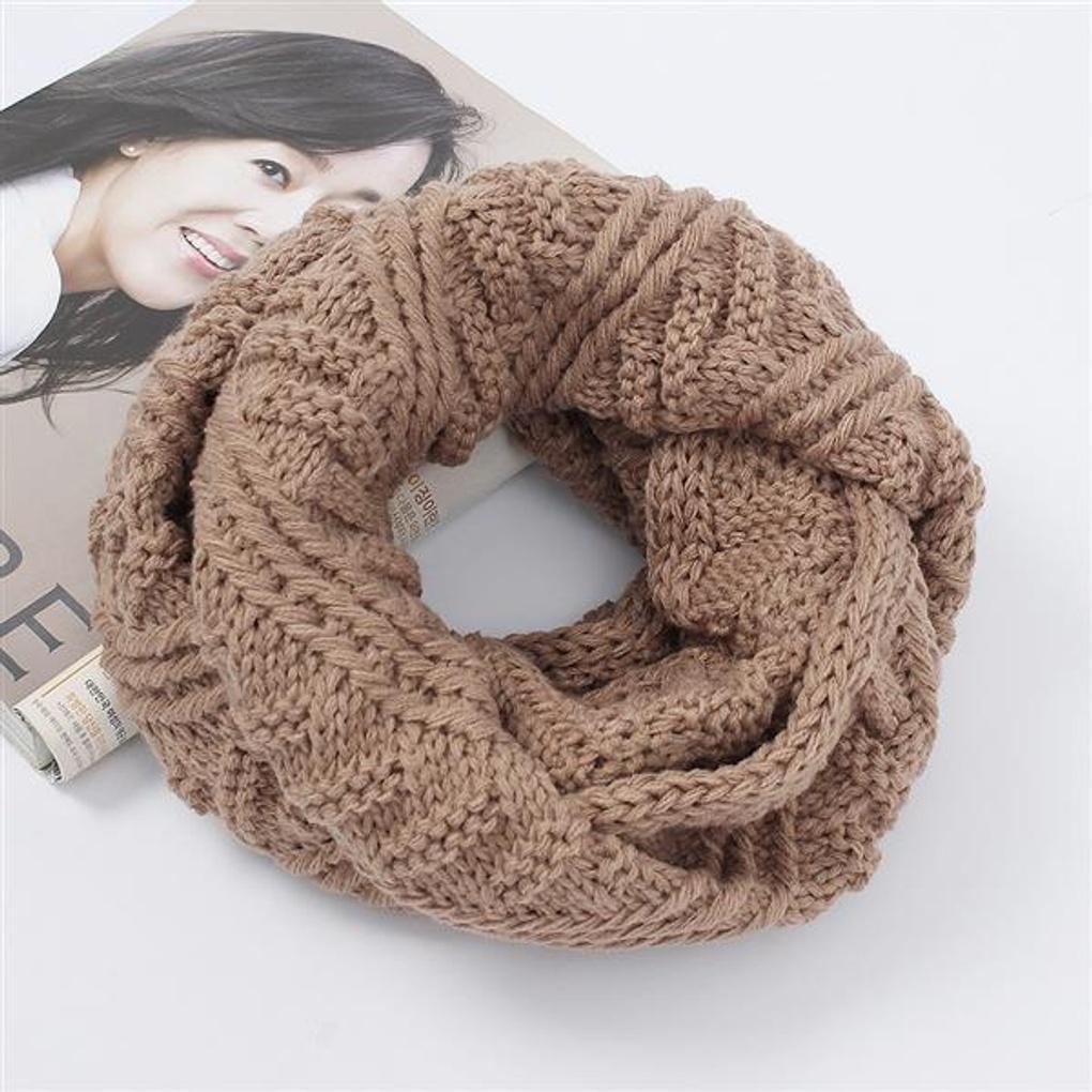 Nines Knit Neck Warmer (Cocoa) Winter Neck Warmer