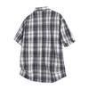 Summer Men'S Plaid In Stock Short Sleeve Shirt Men'S Casual Loose Shirt Jacket