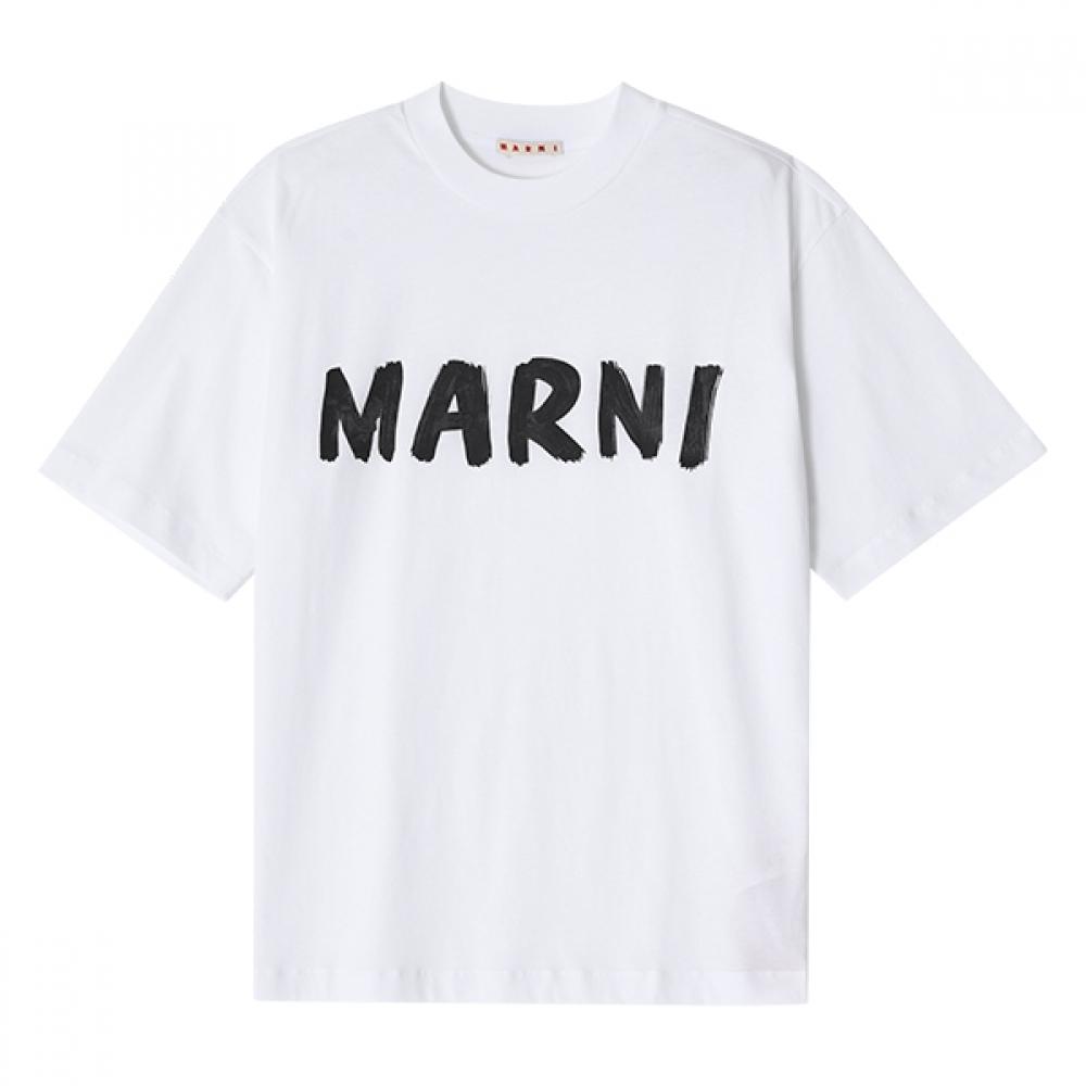 

Marni Thjet49eph UScS11 Low01 Logo Women S Short Sleeve Tee THJET49EPH USCS11 LOW01 (42)