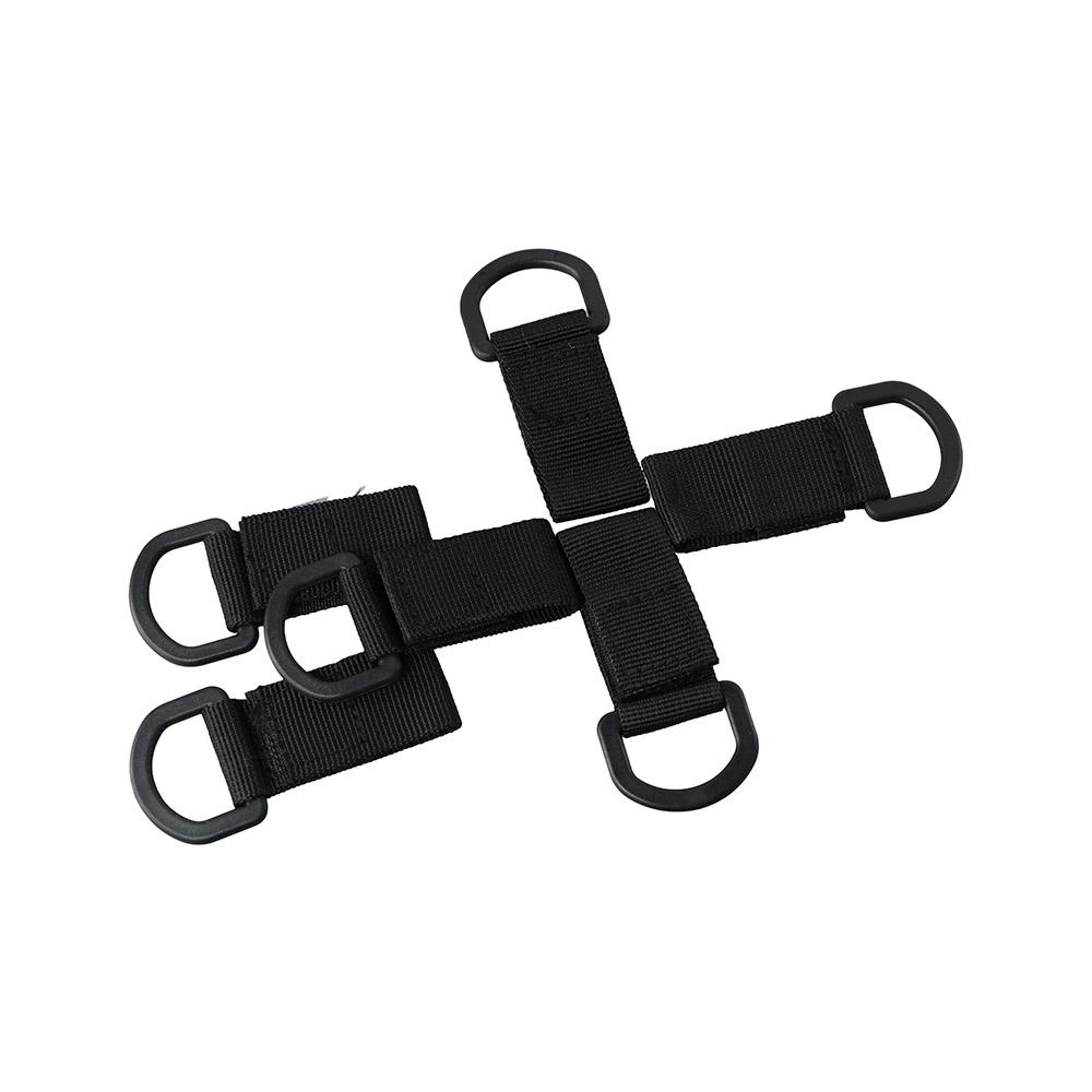 Hiking Accessories Molle Webbing Clip Carabiners Buckle Bag Hanging Buckle Outdoor Backpack Hook