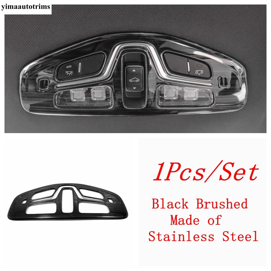 For GAC Trumpchi Empow - 2025 Interior Accessories Roof Reading Lamps Lights Frame Decoration Cover Trim Stainless Steel