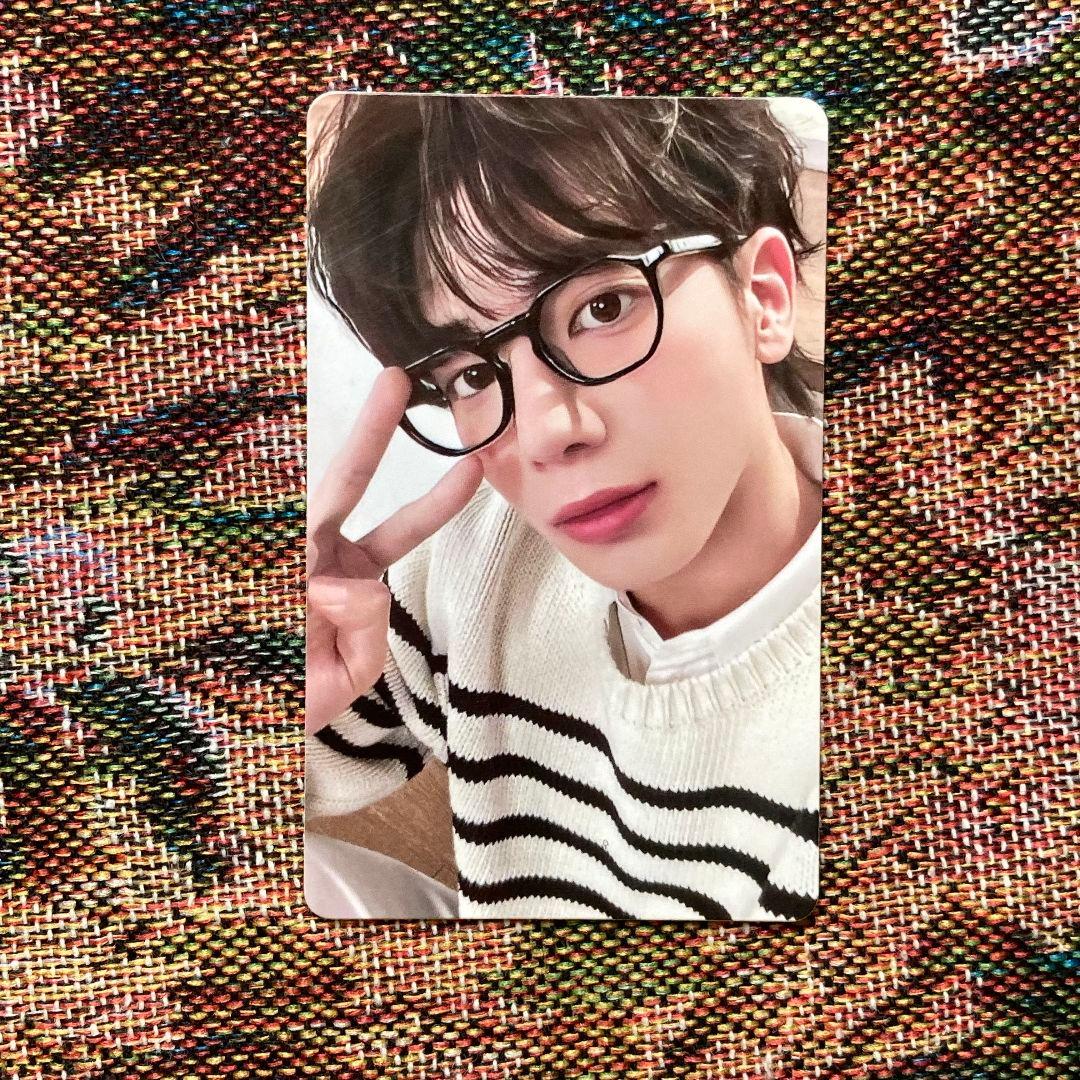 

[USED] TXT FC Fan Club New Membership Introduction Bonus Taehyung Trading Card